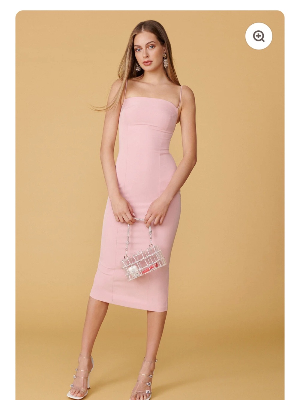 Fitted Midi Dress with Slit by Arti Gogna